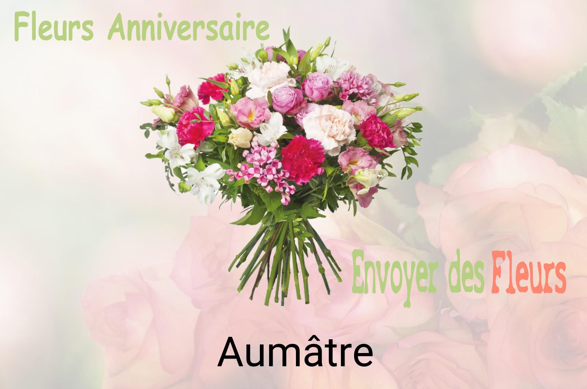 Bouquet de fleurs d’anniversaire livré à Aumâtre